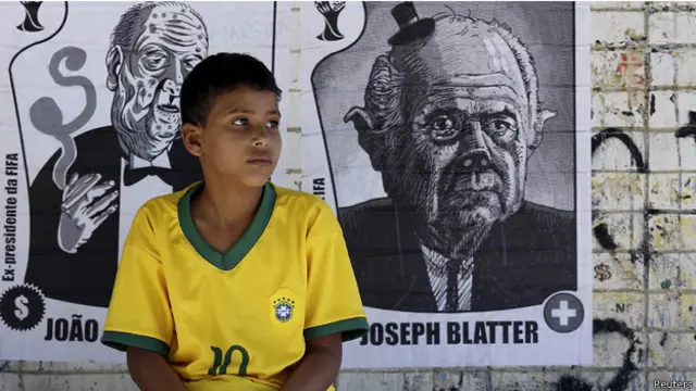 اجتمع بلاتر برؤساء الاتحادات القارية في ساو باولو