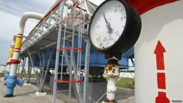 Газовая труба