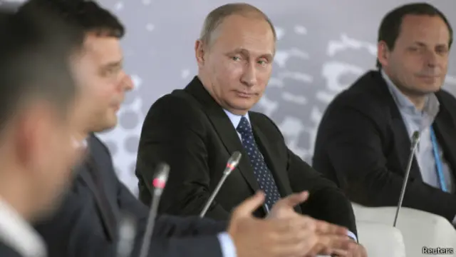 الرئيس الروسي فلاديمير بوتين