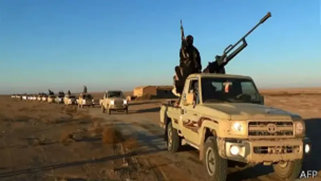 Milicias de ISIS se desplazaron este miércoles para tomar varias ciudades de Irak.