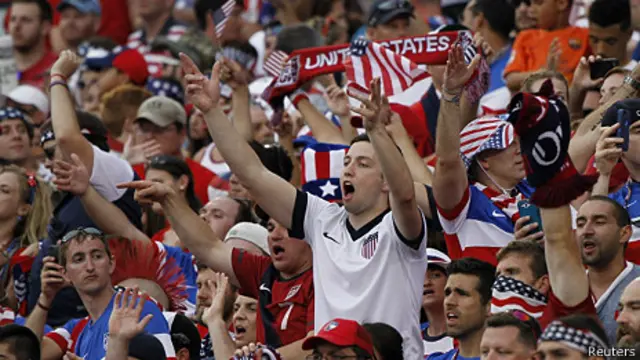 Aficionados al futbol en EEUU