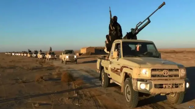 Боевики из "Исламского государства Ирака и Леванта"