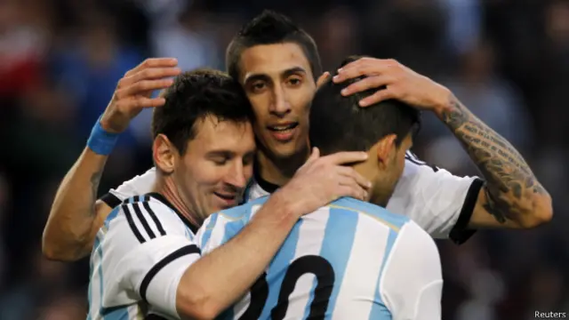 Месси, Агуэро, ди Мария