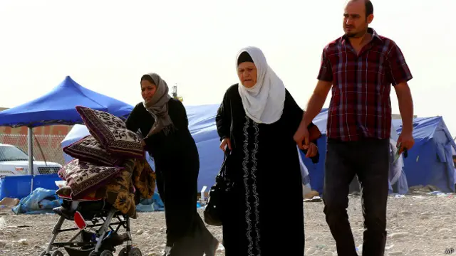 Sekitar 5.000 orang meninggalkan wilayah yang dikuasai kelompok ISIS.