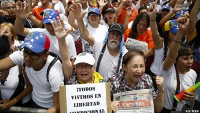 عمت موجة من الاحتجاجات فنزويلا في الأشهر الماضية 