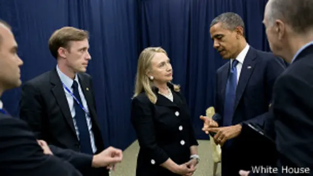 باراک اوباما، هیلاری کلینتون، جیک سالیوان