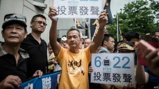 「佔中」支持者