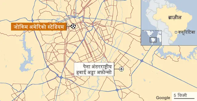 जोकिम अमेरिको स्टेडियम, क्यूरिटिबा