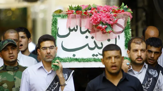 Entierro en la comunidad chiita de Irak