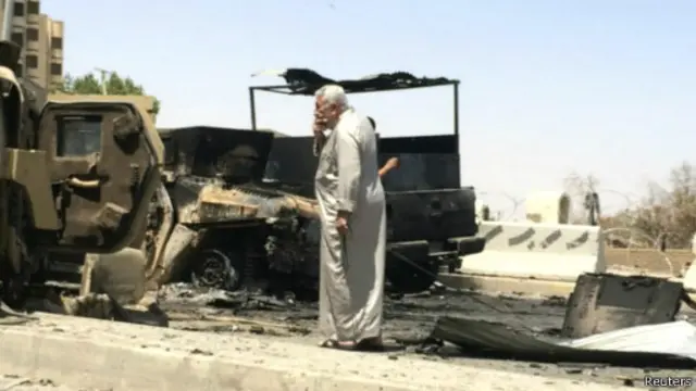 ප්‍රහාරයට ලක් වූ 'මොසුල්' නගරය 