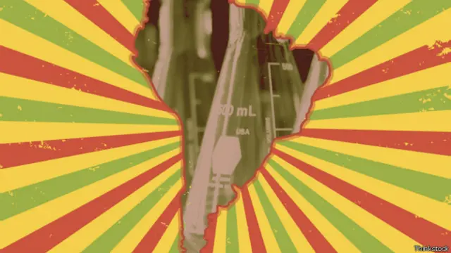 Mapa de América del Sur