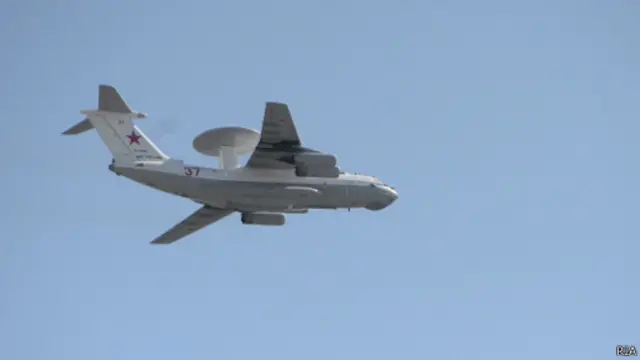 Самолет ДРЛО ВВС России А-50