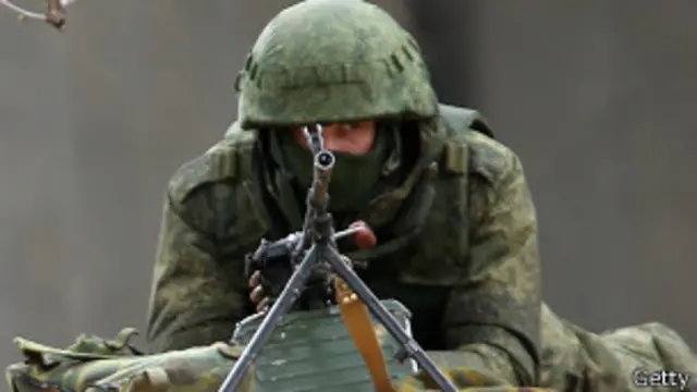 Солдат без знаков различия в Крыму