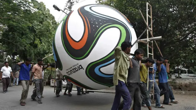 भारत में विश्व कप की तैयारी