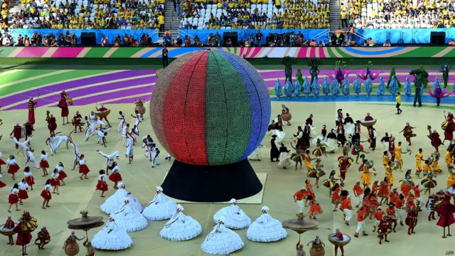 ورلڈ کپ کی افتتاحی تقریب