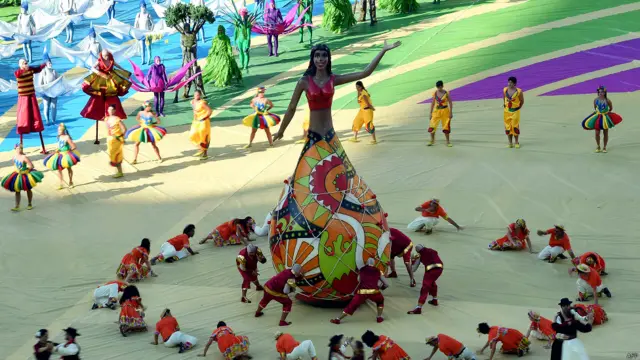 फीफा वर्ल्ड कप फुटबॉल उद्घाटन समारोह