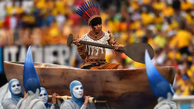 图辑：巴西世界杯开幕式