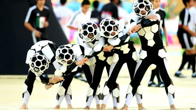 图辑：巴西世界杯开幕式