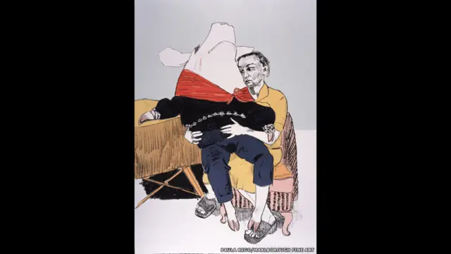 पाउलो रेगो की कलाकृति प्रिंस पिग्स