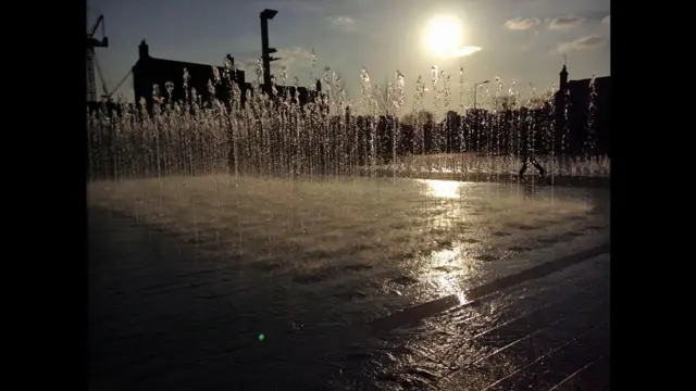 Foto de una lectora de BBC Mundo por el tema “agua”
