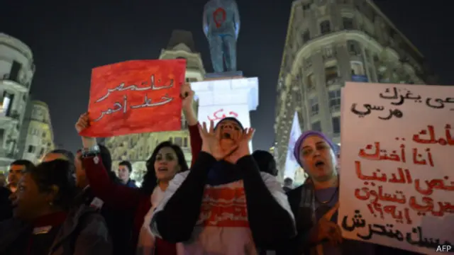 مظاهرة في مصر مناهضة للتحرش الجنسي