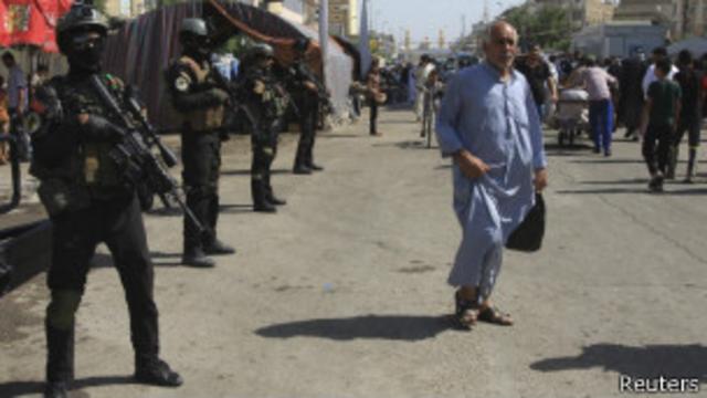 تشهد بغداد اجراءات أمنية مشددة منذ سقوط الموصل في يد "داعش"