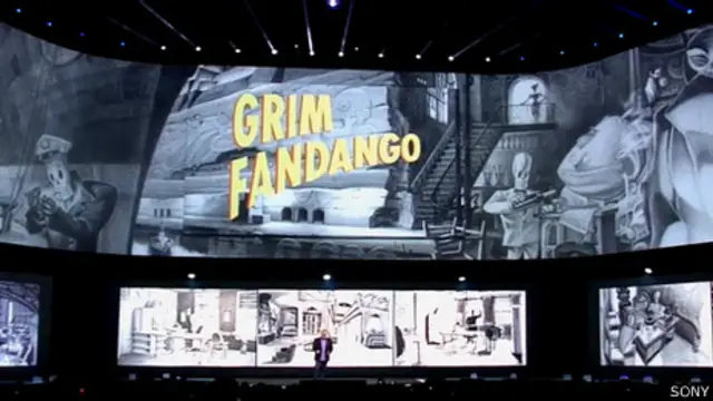 Las noticias de que el clásico juego "Grim Fandango" tendrá una nueva versión arrancó los más estruendosos aplausos en la conferencia de prensa.