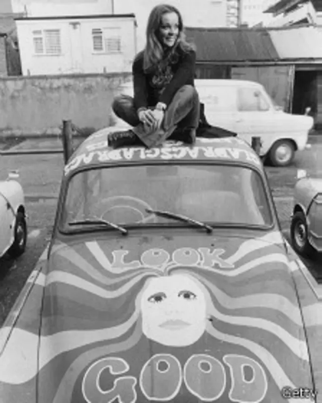 Un automóvil Skoda en 1971