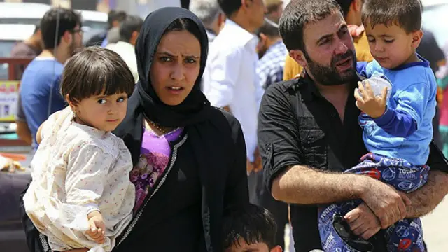 پس از سقوط موصل، حدود نیم میلیون نفر این شهر را از بیم وقوع جنگ ترک کردهاند