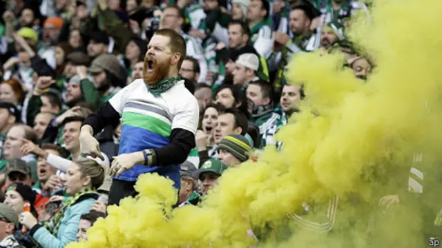 Aficionados al fútbol