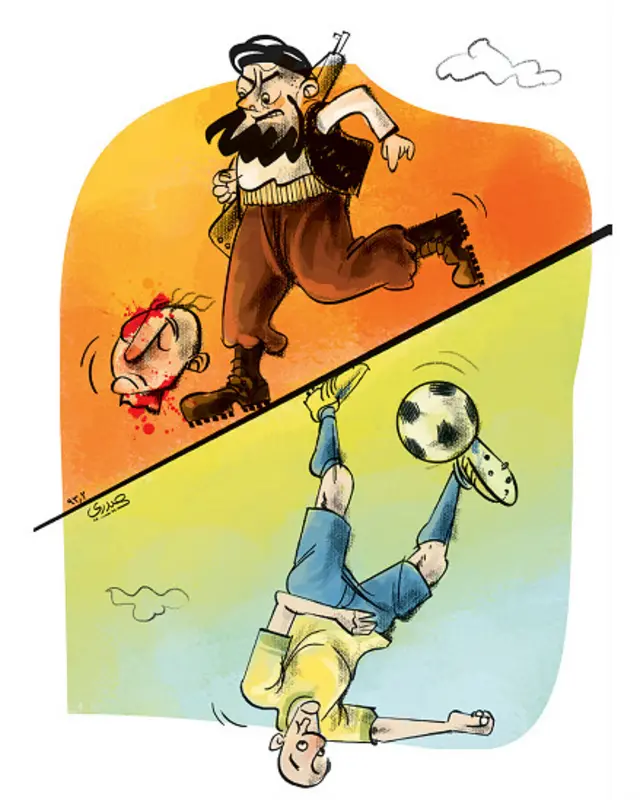 کارتون هادی حیدری، شهروند