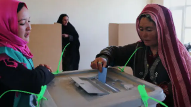 دور دوم انتخابات ریاست جمهوری افغانستان روز گذشته برگزار شد