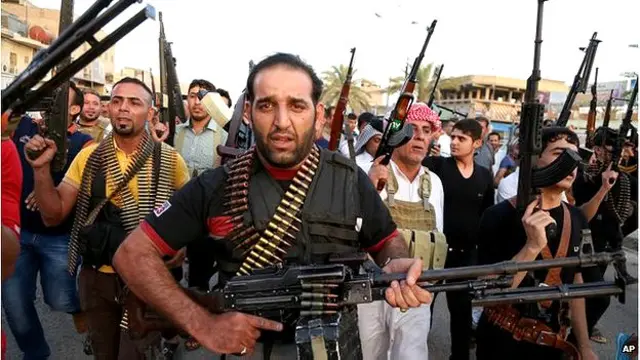 इराक़ क शिया लड़ाके