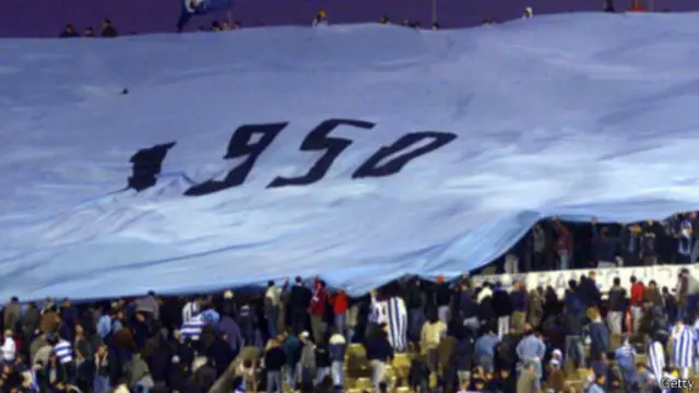 Penggila sepak bola Uruguay tidak dapat melupakan kisah sukses mereka di Piala Dunia 1950.