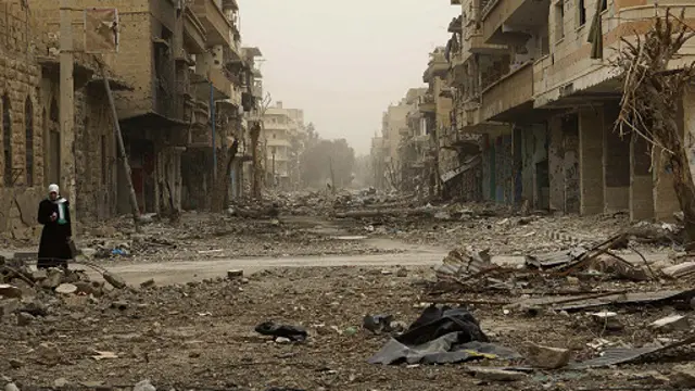 تصویری از دیرالزور (عکس از آرشیو)