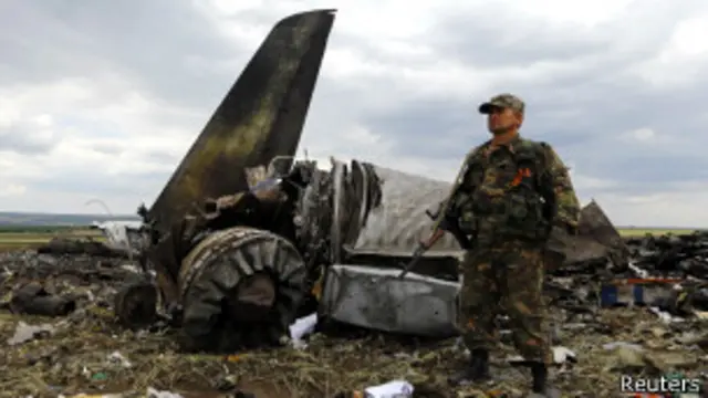 İl-76 hava limanına enərkən hücuma məruz qalıb. 