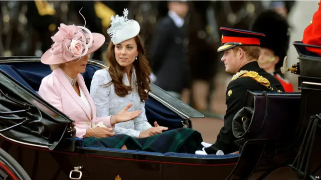 英国女王官方生日检阅“旌旗操演”