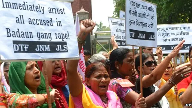 उत्तर प्रदेश, बलात्कार के विरुद्ध प्रदर्शन