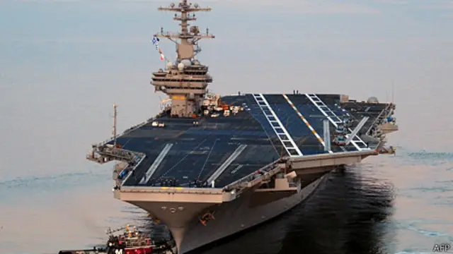 portaviones de la marina de Estados Unidos