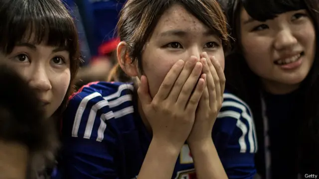 हताश जापानी प्रशंसक