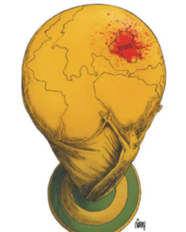 کارتون علی جهانشاهی، شرق