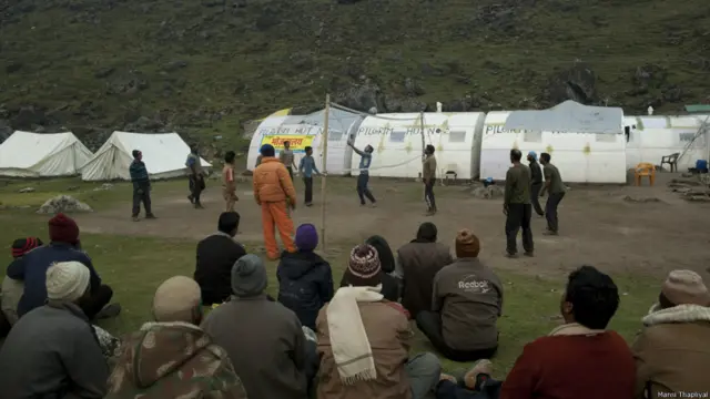 केदारनाथ में बाढ़ से हुई तबाही के बाद का मंजर