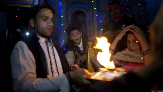 केदारनाथ में बाढ़ से हुई तबाही के बाद का मंजर