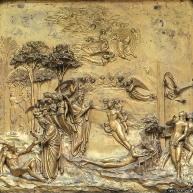 मुंबई के भाऊ दाजी लाड म्यूज़ियम में बाइबिल की कहानियों पर आधारित कलाकृतियां