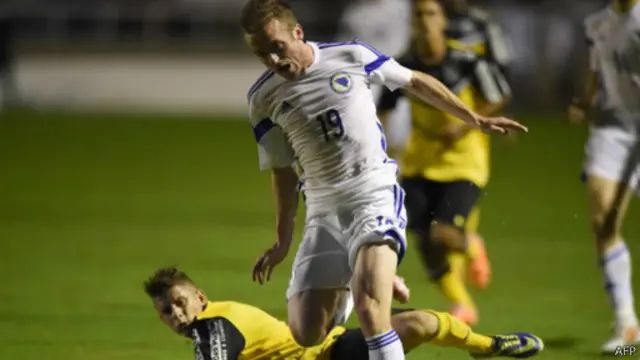 يشارك منتخب البوسنة في كأس العالم للمرة الأولى هذا العام