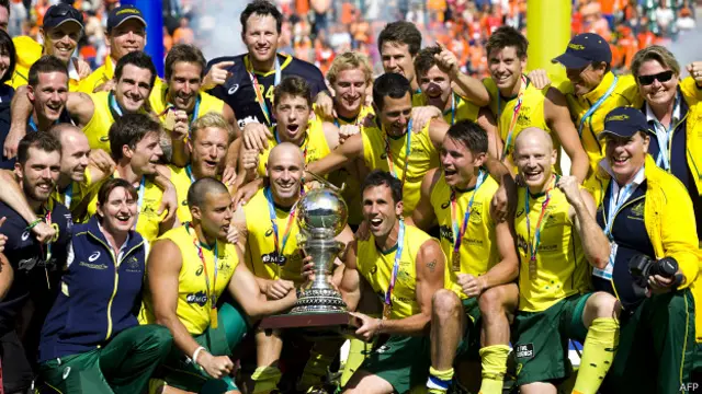 ऑस्ट्रेलिया ने 2014 का हॉकी विश्व कप जीता है. 