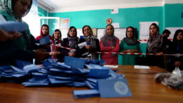 د رايو شمېر او اعلانول به اوونۍ وخت نيسي