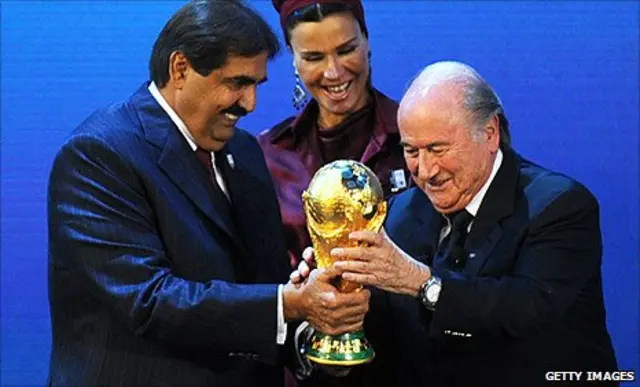 授予卡塔尔主办权,成了国际足联永远的痛