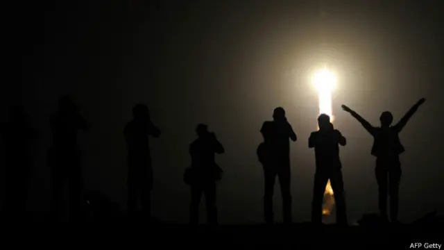 Lanzamiento espacial en Baikonur