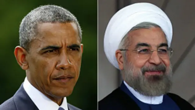 Obama y Rouhani